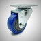 Service Caster 3 Inch SS Blue Polyurethane Wheel Swivel Top Plate Caster SCC-SS20S314-PPUB-BLUE - alternate 1